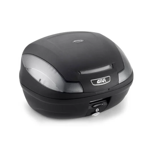 Maleta Givi MonoLock 47 Litros E470 Simplyiii Negro Base N Catadioptrico E470NT