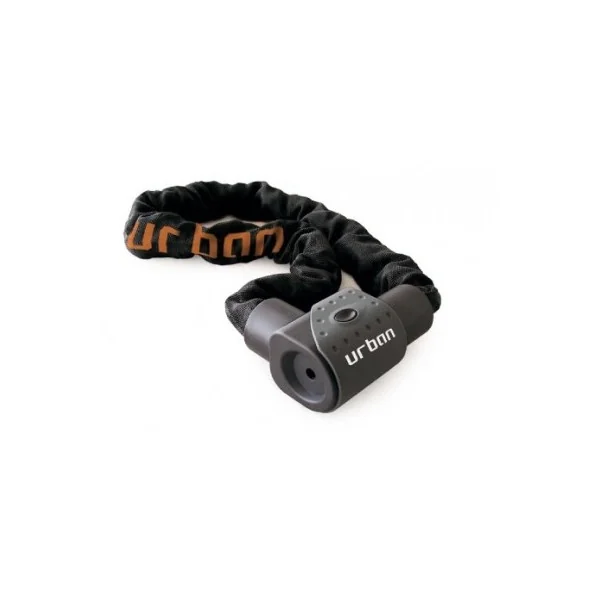 Cadena y candado URBAN 10K ø10 - 120cm Homolog ART3* cementado/hardened Ref 10K1
