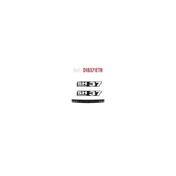 Adhesivos Para Maleta Shad SH 37 Modelo 1 |D1B371ETR|