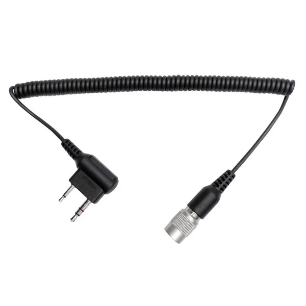 Cable de 2 vías de Radio Sena para Kenwood Twin-pin conector
