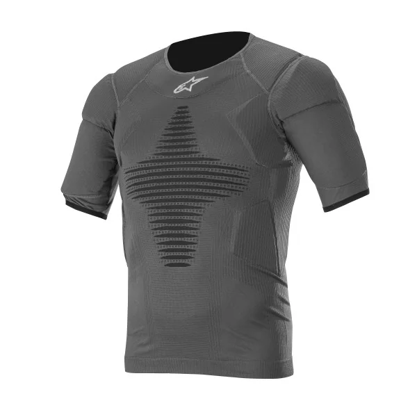 Camiseta Alpinestars Roost Base Layer Top Anthracite Negro |4750020-141|