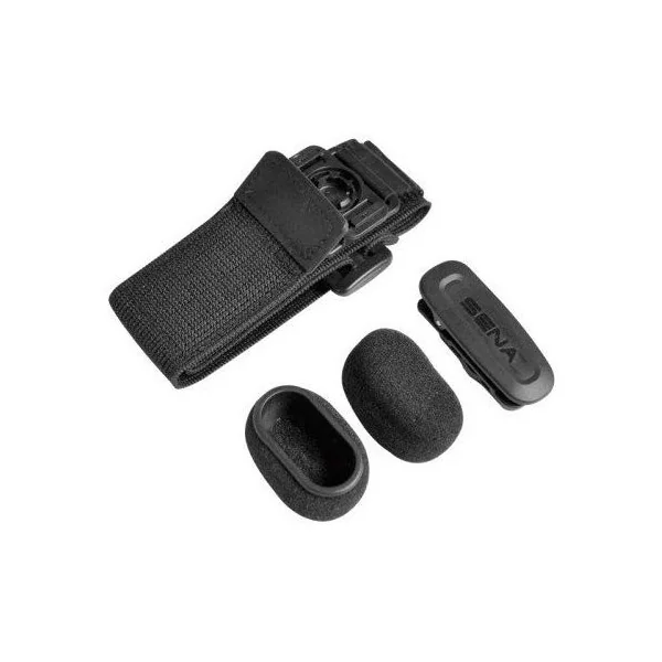 Kit Repuestos Microfono Bluetooth (Windscreen, Clip Mount, Armband Mount) |BT10-