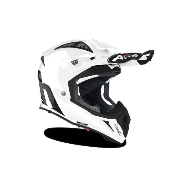 Casco Airoh Aviator Ace Blanco Brillo |PAI33A13ACE804C|