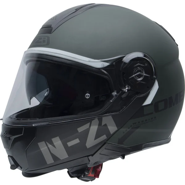 Casco NZI Combi2 Duo Graphics Visor Flydeck Verde Mate |150299A049|