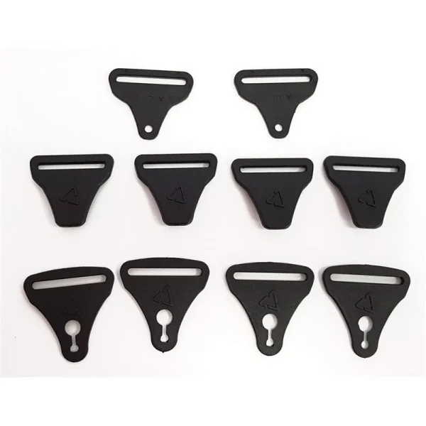 Kit Hebillas Leatt C-Frame Carbono Par Negro |LB4015300330|
