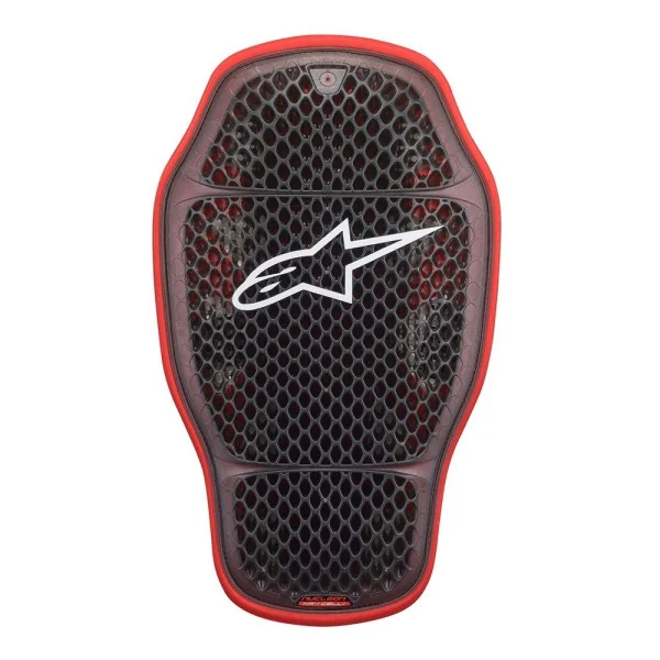 Espaldera Alpinestars Nucleon Kr-1 Celli Transparent Smoke Rojo |6504120-003|