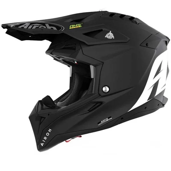 Casco Airoh Aviator 3 Color Negro Mate |AV311|
