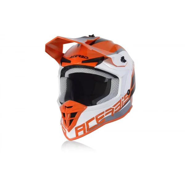Casco Acerbis Linear Blanco Naranja |0024473.203|