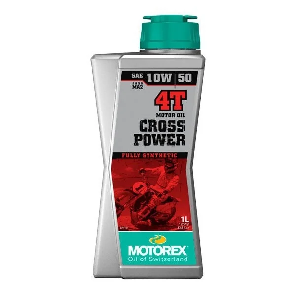 Aceite Motorex Cross Power 4T 10W50 1litro