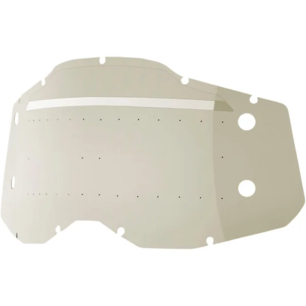 Lente 100% De Protección Accuri 2/Racecraft 2/Strata F-B Smk|26020885|