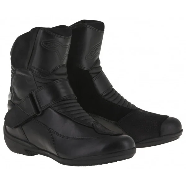 Botas Alpinestars moto carretera mujer valencia waterproof negro 2016 2442216-10