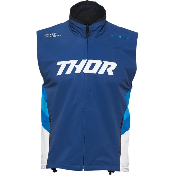 Chaleco Thor Warm Up Azul Blanco |28300601|