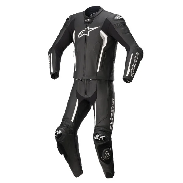 Mono Alpinestars Missile V2 Leather 2pz Negro Blanco |3160122-12|