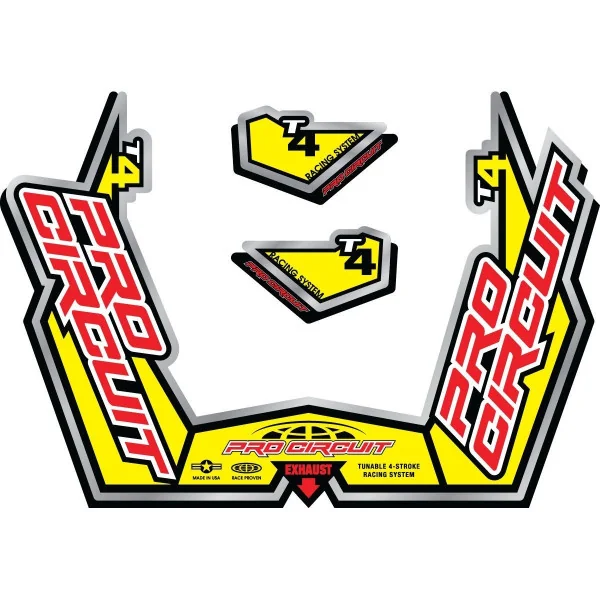 Adhesivos para escape Pro Circuit /18600631/