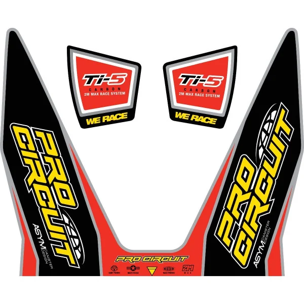 Adhesivos para escape Pro Circuit /18600641/