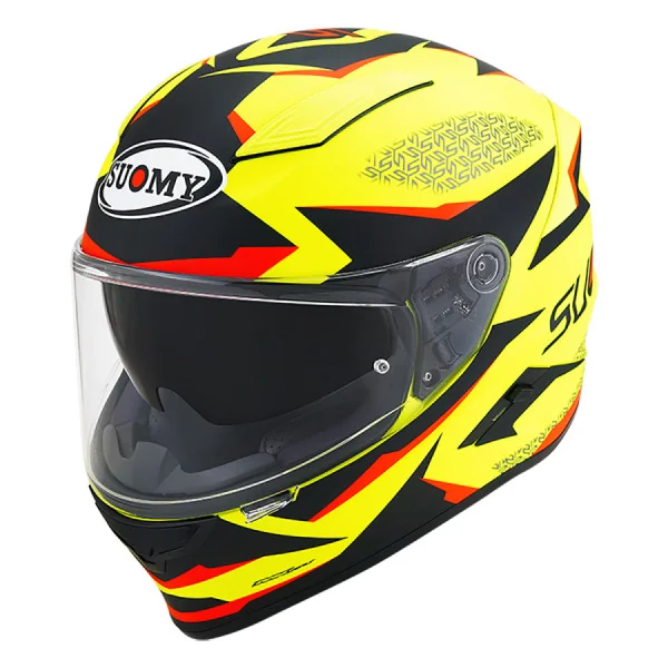 Casco Suomy Speedstar Luminescence Amarillo Mate Fluor |1100740603|