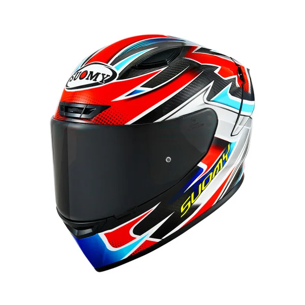Casco Suomy Tx-Pro Flat Out Rojo Negro |1100810003|
