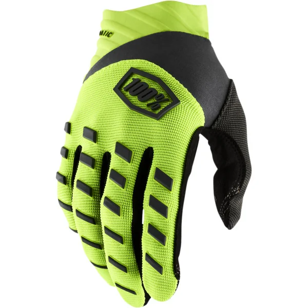 Guantes 100% Airmatic Amarillo Negro |33321715|