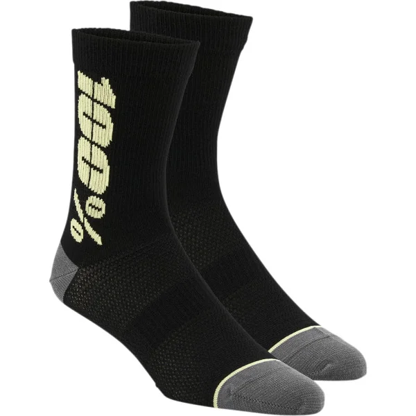 Calcetines 100% Rhythm Negro Amarillo |34310696|