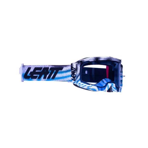 Máscara Leatt Brace Velocity 5.5 Zebra Azul 70% |LB8022010400|