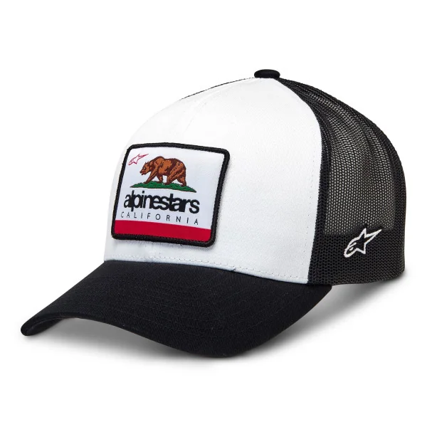 Gorra Alpinestars Cali 2.0 Blanco Negro |1212-81050|