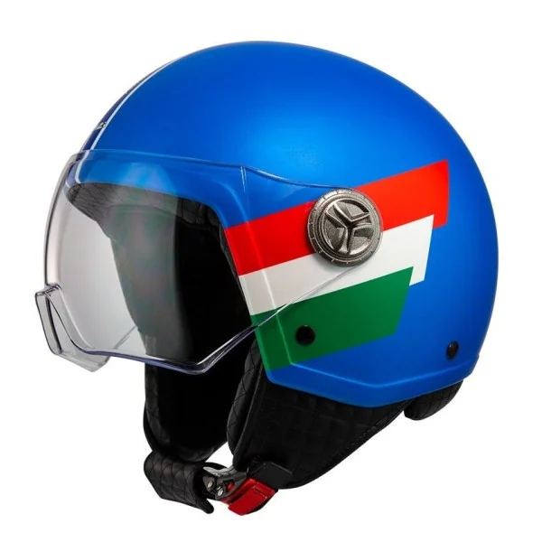 Casco Nzi Zeta 2 Volare Azul Mate |050288AR45|