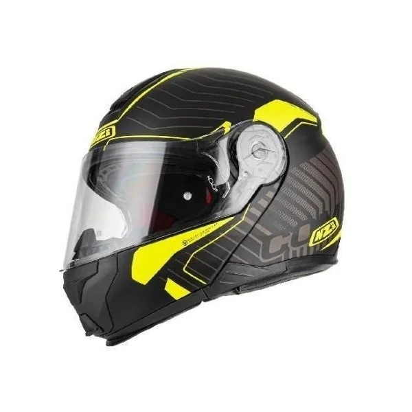 Casco Nzi Combi 2 Duo Sierra Negro Amarillo |150299A399|