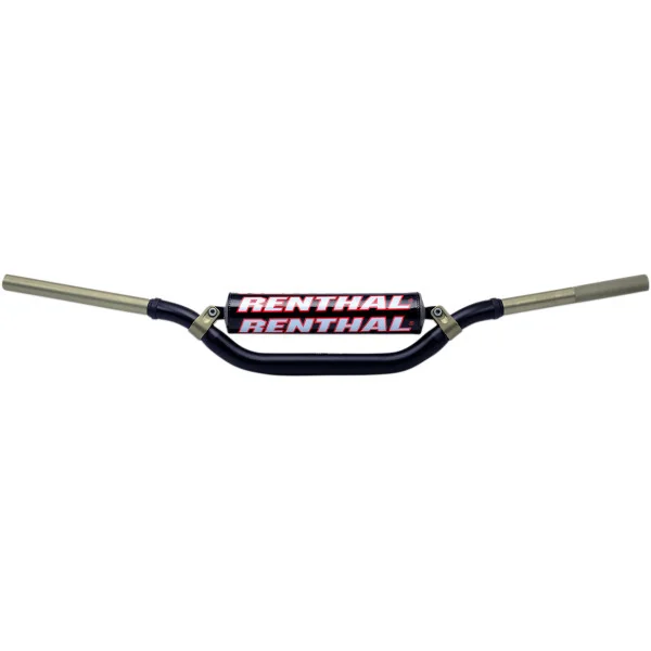 Manillar Renthal TwinWall - Stewart 28,6Mm Anodizado Negro |996-01-BK|
