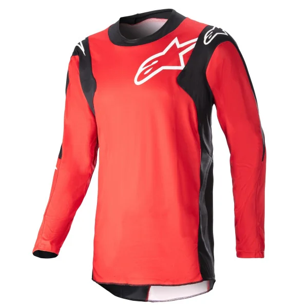 Camiseta Alpinestars Racer Hoen Mars Rojo Negro |3761323-3110|