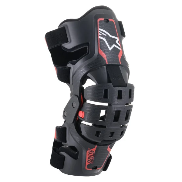 Rodillera Alpinestars Infantil Bionic 5S Negro Rojo |6540520-13|