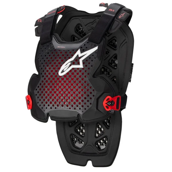 Peto Alpinestars A-1 Pro Anthracita Negro Rojo |6700123-1431|