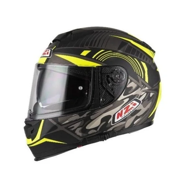 Casco Nzi Eurus 2 Duo Negro Amarillo |150312A438|