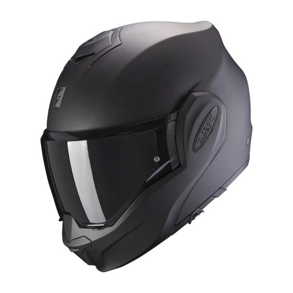 Casco Scorpion Exo-Tech Evo Solid Negro Mate |118-100-10|
