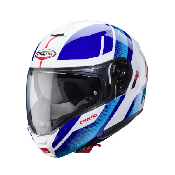 Casco Caberg Levo X Manta Blanco Azul Rojo |C0GE60D6|