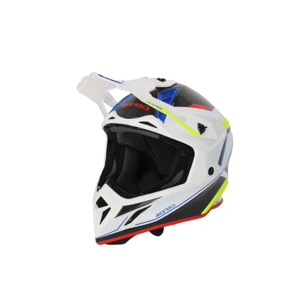 Casco Acerbis Steel Carbono 22-06 Blanco Negro |0025047.237|