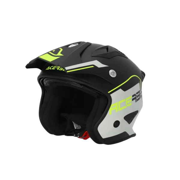 Casco Acerbis Jet Aria 2206 Negro Amarillo Fluor |0025055.457|