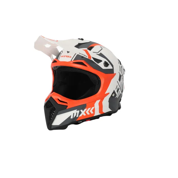 Casco Acerbis Profile 5 Blanco Naranja |0025274.229|