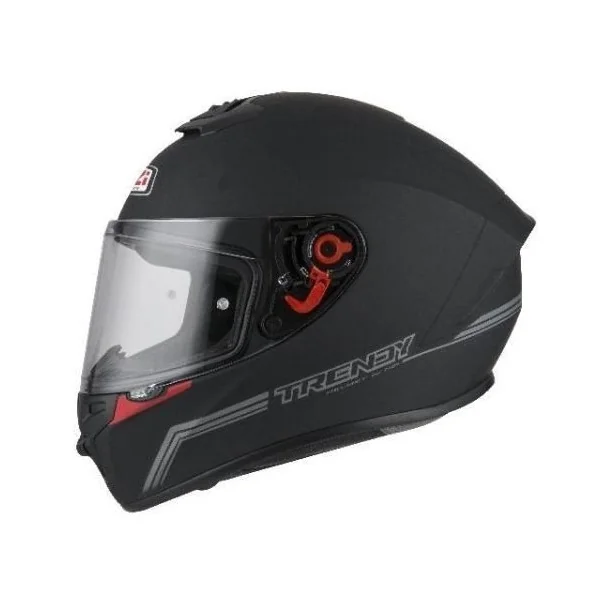 Casco Nzi Trendy Solid Nouveau Negro Mate |150330A577|