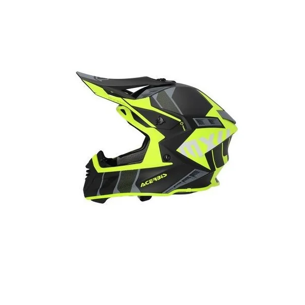 Casco Acerbis X-Track 2206 Negro Amarillo Fluor |0025032.457|