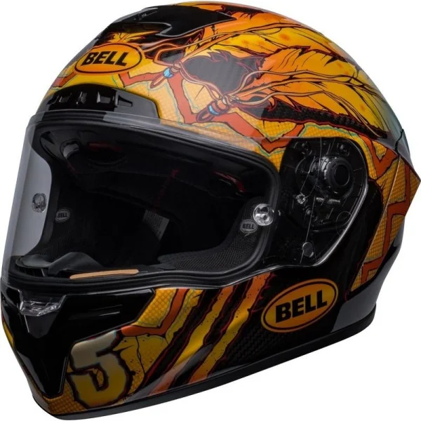 Casco Bell Race Star Dlx Dunne Oro |8007498001|