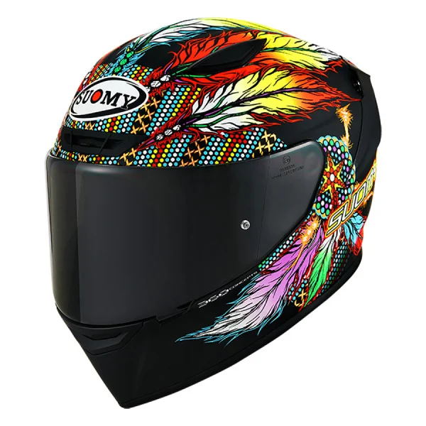 Casco Suomy Track-1 Chieftain Multi Negro Mate |K6T10014|