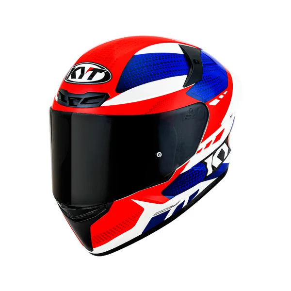 Casco Kyt Tt-Course Gear Azul Rojo |YSTT0023|