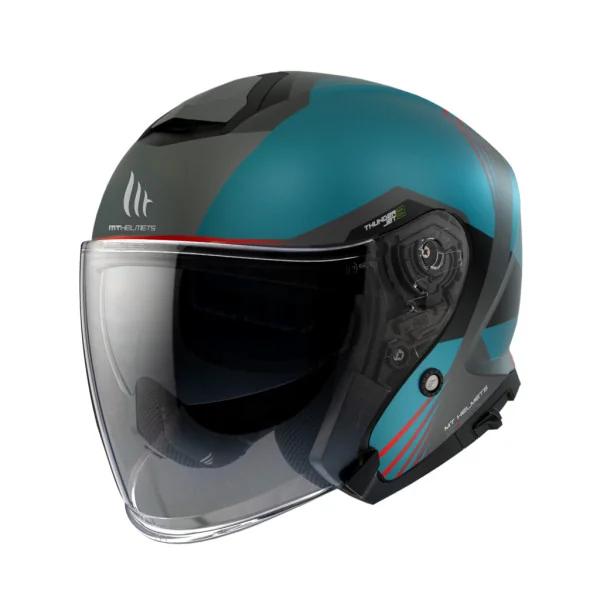 Casco Mt Thunder 3 Sv Jet Stargate A2 Gris Mate |11209490235|
