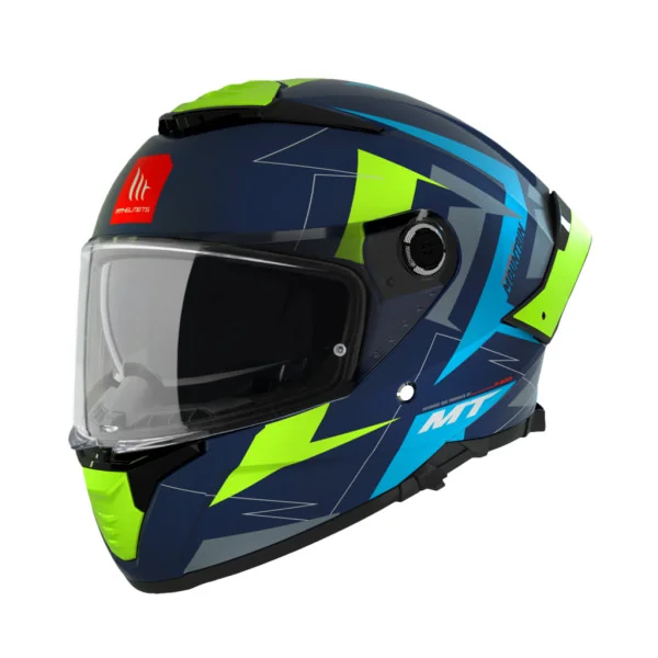 Casco Mt Thunder 4 Sv Mountain C7 Azul Mate |13089872713|