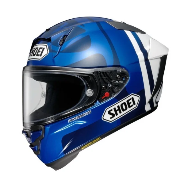 Casco Shoei X-Spr Pro Am73 Tc2 Azul Blanco |CSXSP143012|