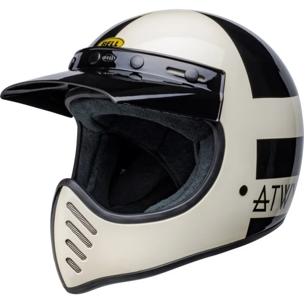 Casco Bell Moto 3 Atwyld Orbit Negro Blanco |8007744001|