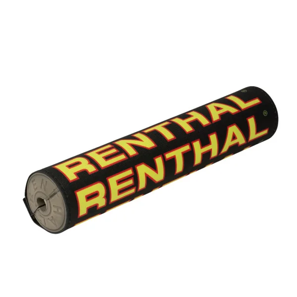 Almohadilla de manillar Renthal Vintage SX Negro Rojo Amarillo |06015748|