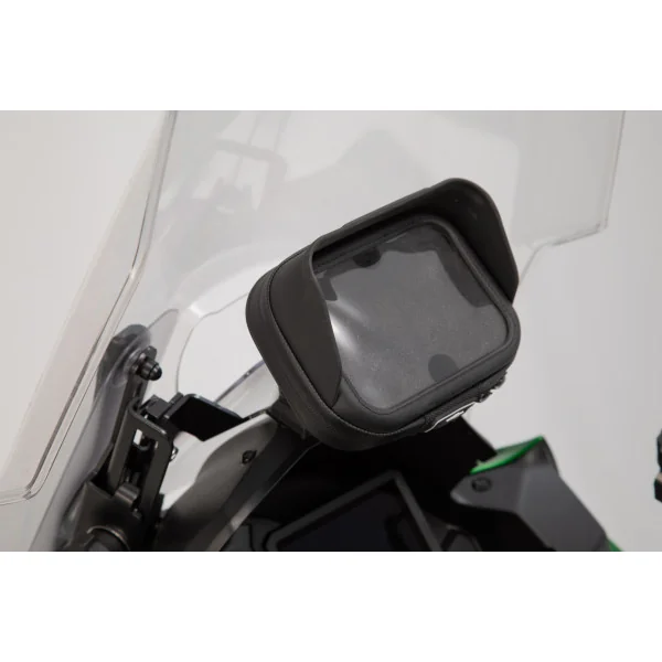 Soporte SW-Motech Manillar GPS Cockpit Negro |06030882|