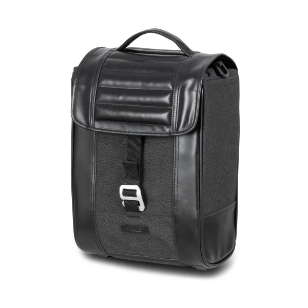 Alforja Lateral Shad SR38 Estilo Cafe Racer Negro |X0SR3821|