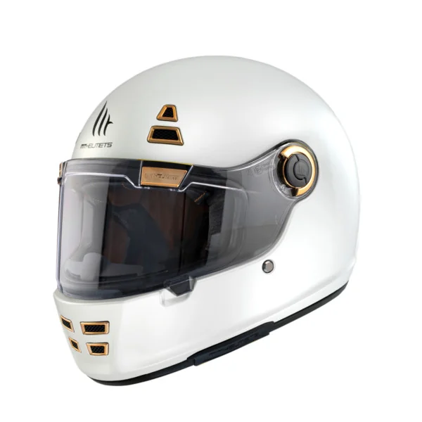 Casco Mt Jarama Solid Blanco Perla Brillo |13190000003|